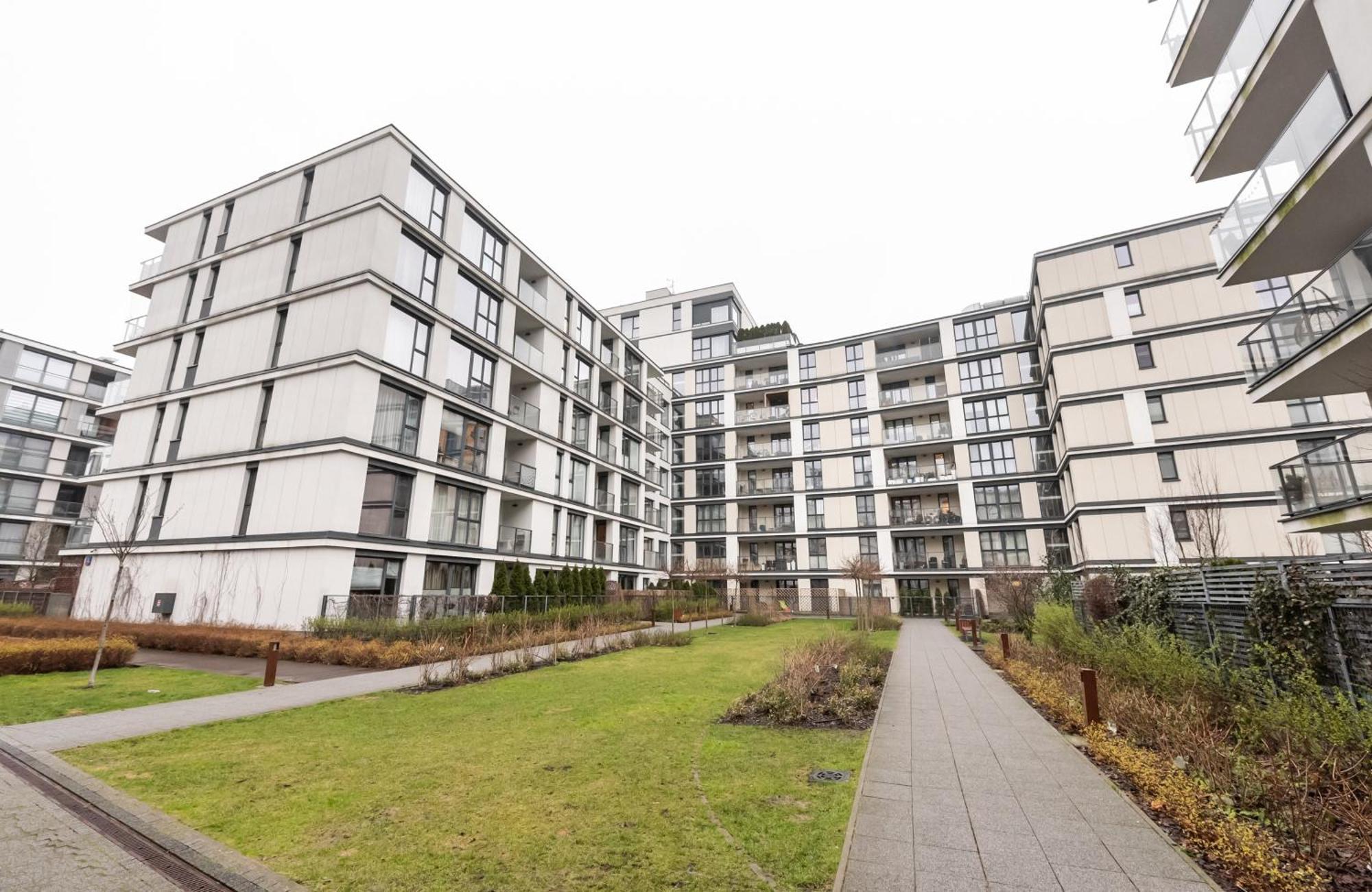 Business Mokotow Park 111 Apartment ワルシャワ エクステリア 写真