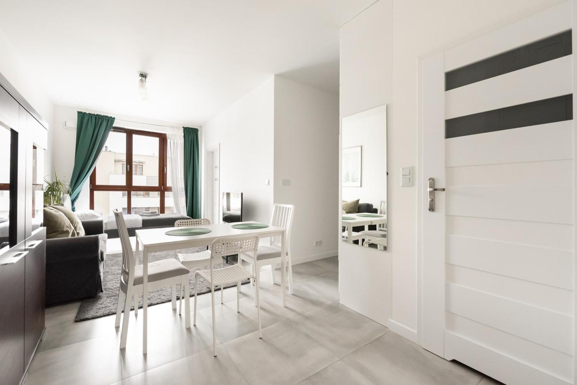 Business Mokotow Park 111 Apartment ワルシャワ エクステリア 写真