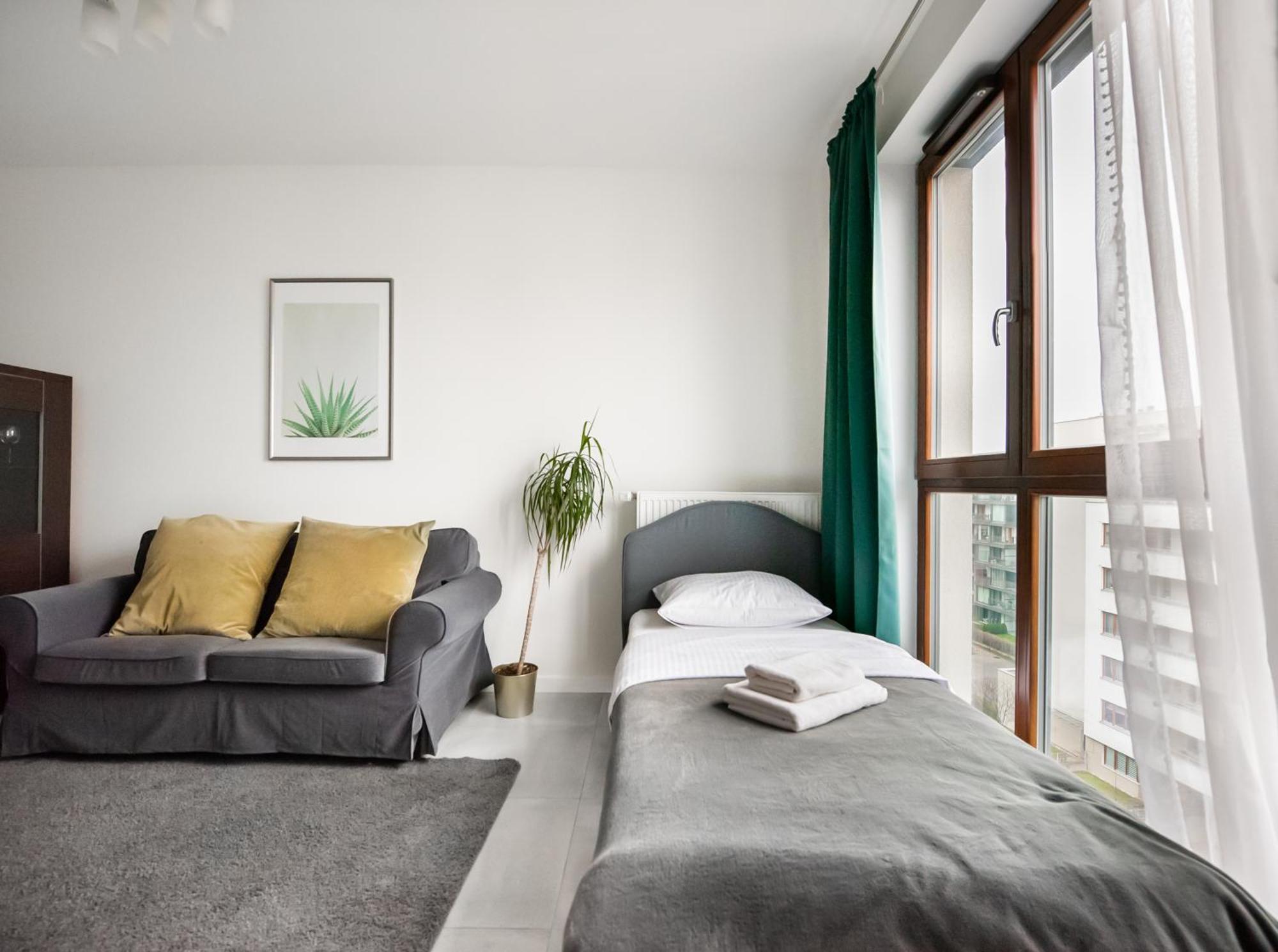 Business Mokotow Park 111 Apartment ワルシャワ エクステリア 写真